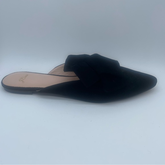 J Crew Pointed Toe Slides In Suede K0566 - Picture 2 of 11